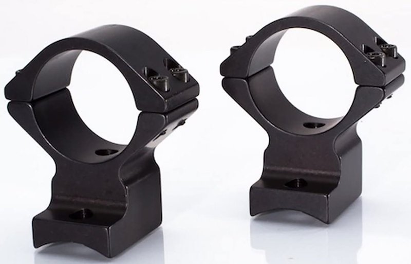 Talley 940000 Browning A-Bolt Scope Mount Ring Combo 1" Medium Black
