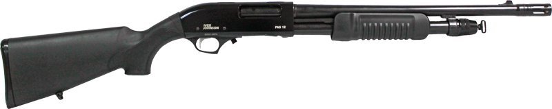 Iver Johnson Pump Action Shotgun 12 Gauge Matte Black Synthetic Finish