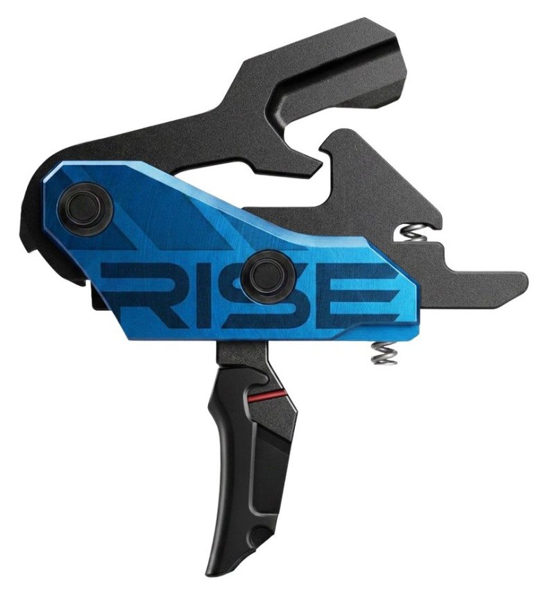 RISE T24DEFFBB AR Trigger 4.5lb Flat Black Interchangeable Blade