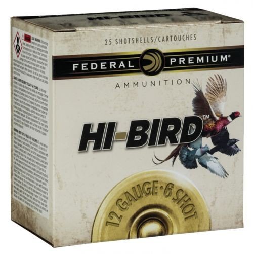 Federal HVF12H6 12 Gauge 2.75 in 1.25 oz #6 Shot 25 Rounds per Box