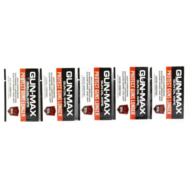 Real Avid AVGMW25 Gun-Max Oil Wipes 25ct Corrosion Protection