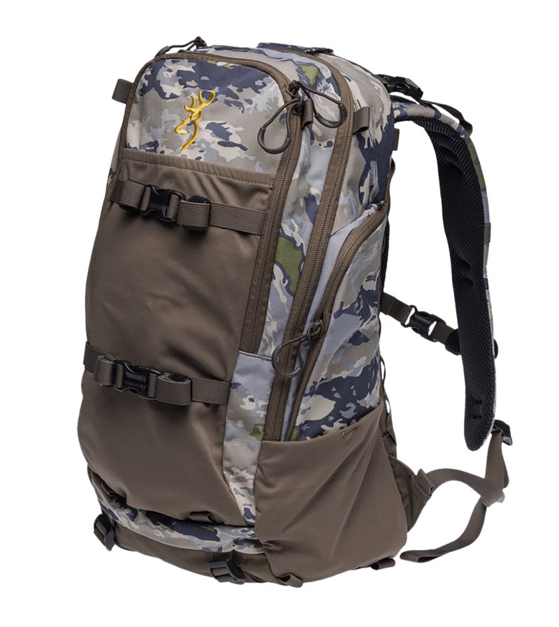 Browning 12913034 Whitetail 1300 Nylon Ovix Camo Backpack 20L 20"x12"x6"