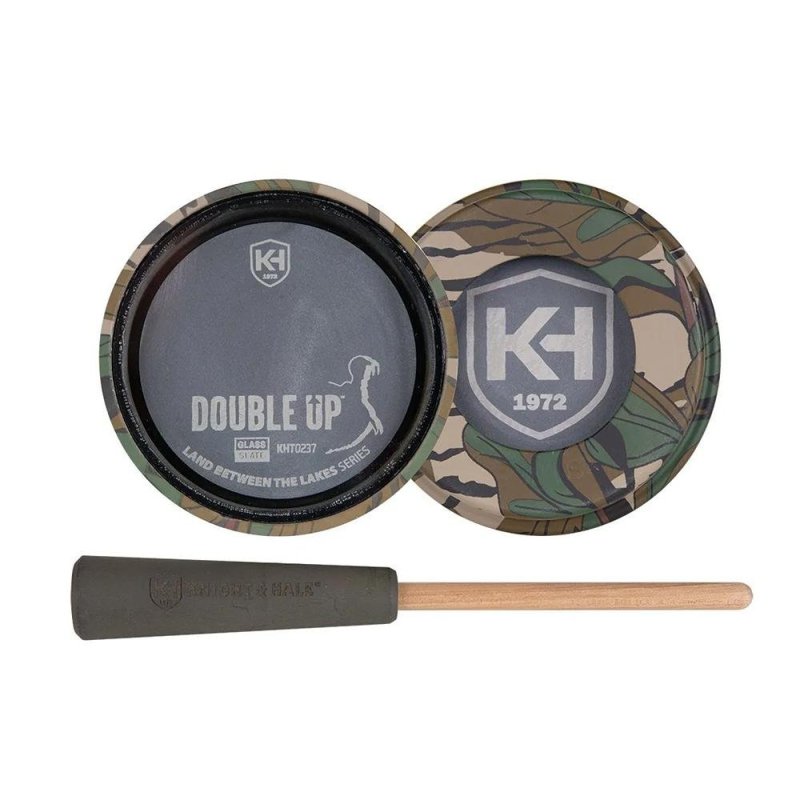 Knight and Hale Plastic Pot Turkey Call Glass over Slate