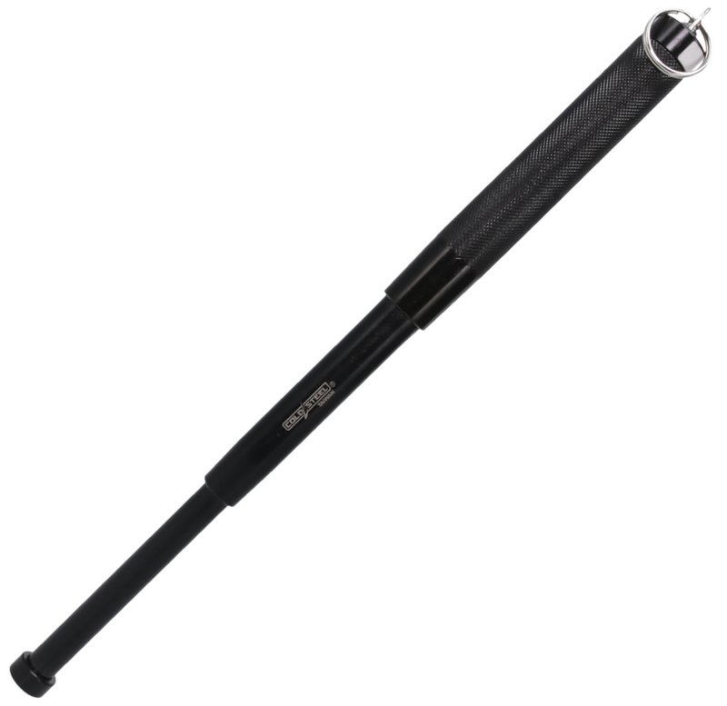 Cold Steel CSBT16 11-16 In Expandable Black Steel with Pouch & Keyring