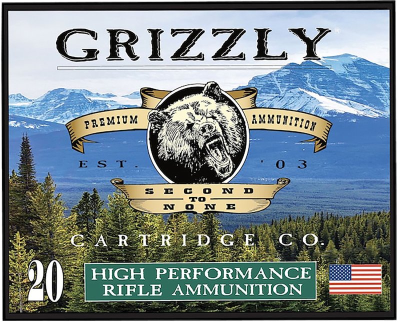 GRIZZLY GC357M15 .357 Magnum 148gr FMJ Flat Point 20/Box
