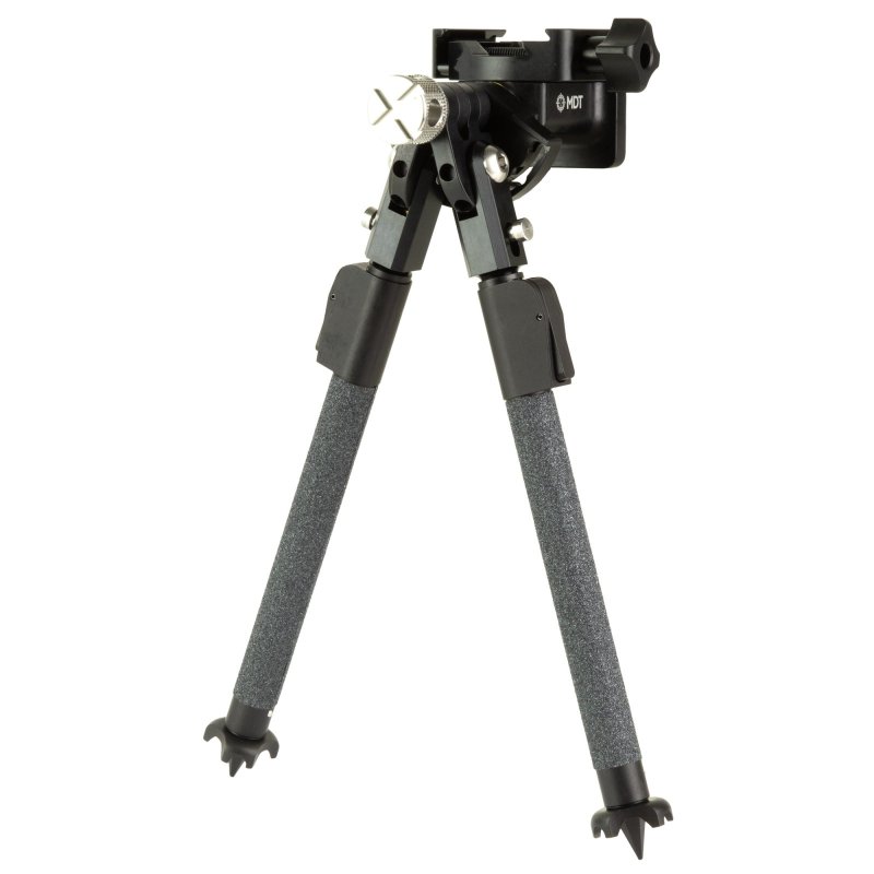 MDT 106292BLK CKYE-POD Gen 2 Bipod, 9-15", Black Aluminum, Spiked Feet