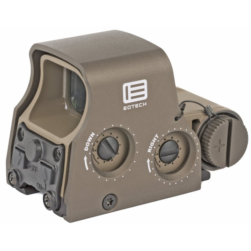 EOTech XPS2-2TAN Holographic Sight, Red 68MOA, 2 Dots, Tan, CR123 Battery
