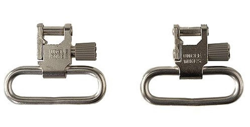 Uncle Mike's 1.25" QD Super Swivel w/ Tri-Lock Nickel Plated