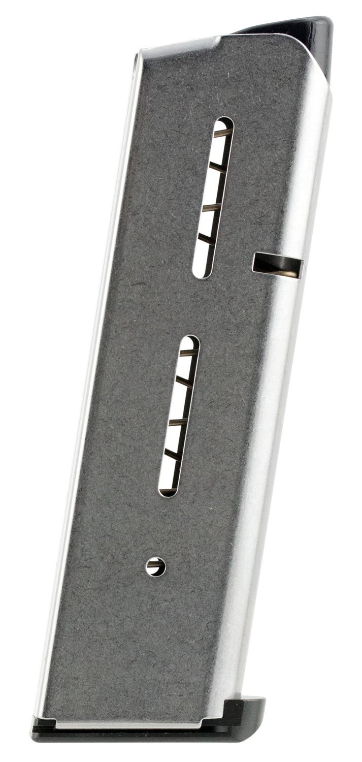 WILSON COMBAT 1911 45 ACP 8rd Stainless Lo-Profile Base Pad Magazine (47DC)