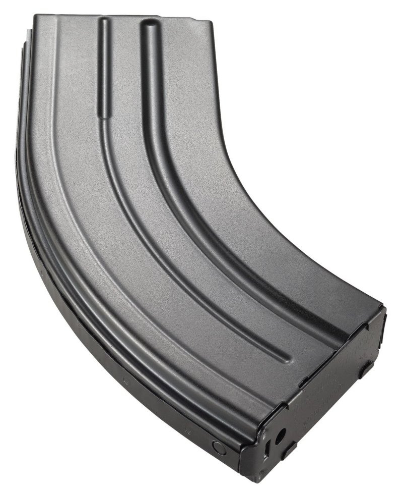 Duramag 28-Round 7.62x39mm AR-15 Magazine Black Stainless