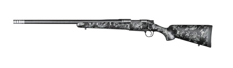 Christensen Arms Ridgeline FFT 6.5 Creedmoor, Left-Handed, Carbon Fiber, Stainless Steel, 20-inch Barrel, 4-Round Capacity, Black/Gray Finish