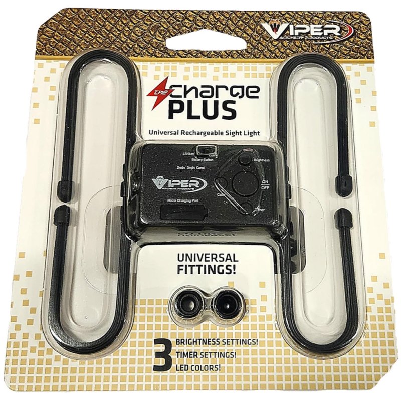 Viper SL-CP-3 Charge Plus Sight Light 3-Color Rechargeable Battery