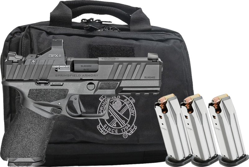 Springfield Echelon Alpha 4.0 Compact GP 9mm Luger 4 In 15-Rounds Black