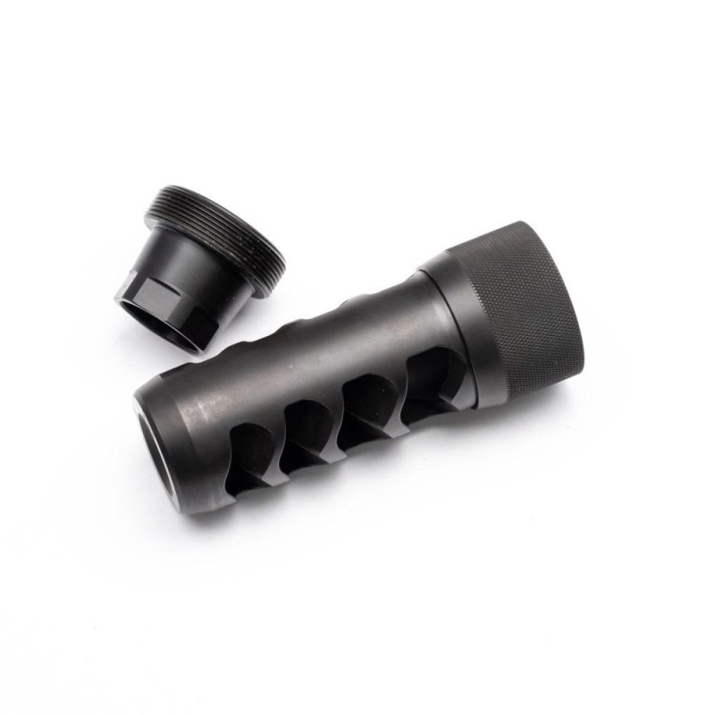 Area 419 Sidewinder Magnum 30 Cal Muzzle Brake Black Nitride 5/8-24