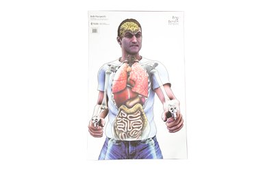 Action Target Bag of Bones Threat Target 23 In x 35 In 100/Box