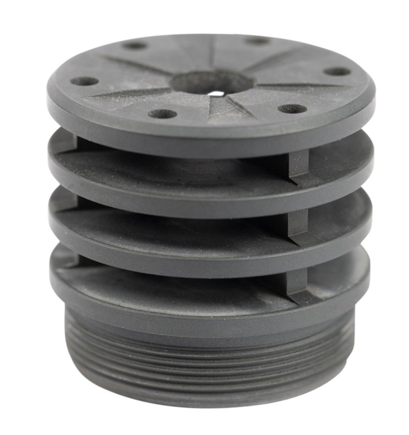 Silencerco Anchor Brake .46 Caliber Recoil Reduction Grey