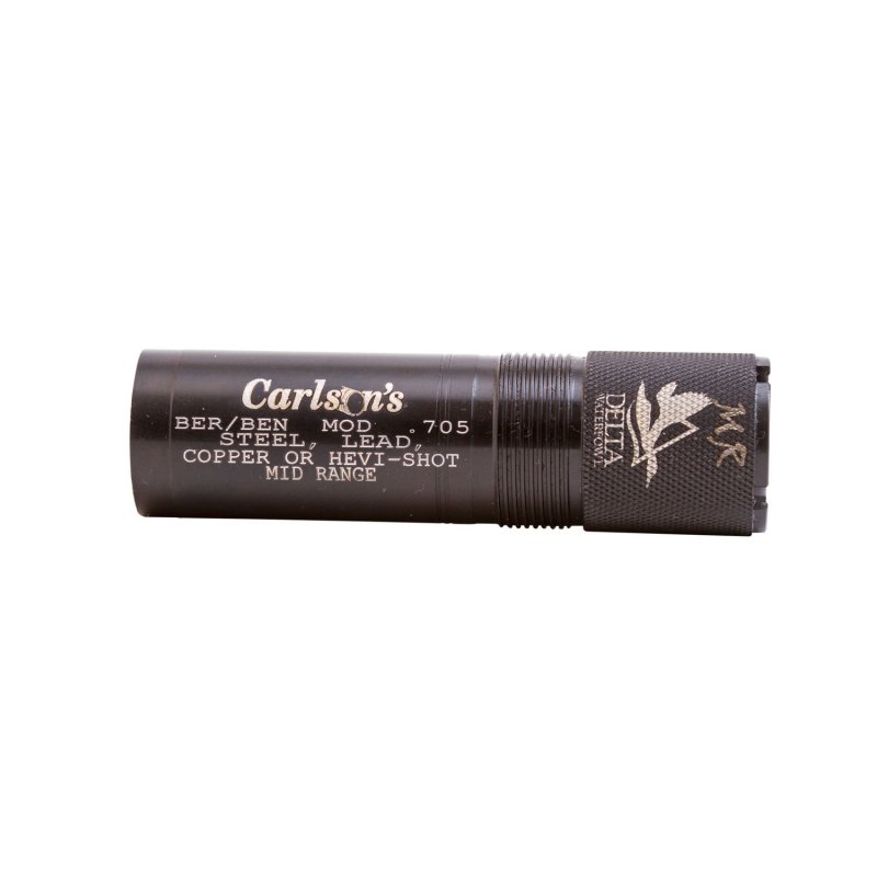 Carlson 07115 Delta Waterfowl 12 Gauge Mid-Range Choke Tube .705 Black