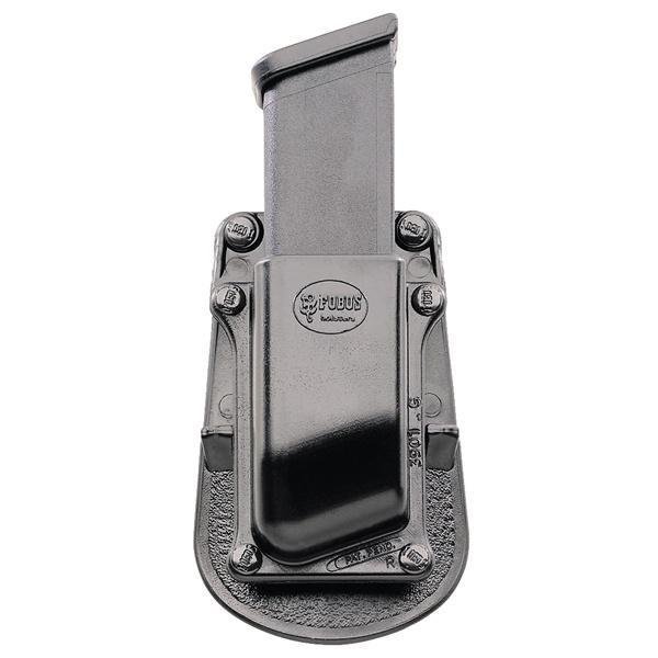 Fobus 390145 Single Mag Pouch Black Polymer Paddle 1911 .45 ACP