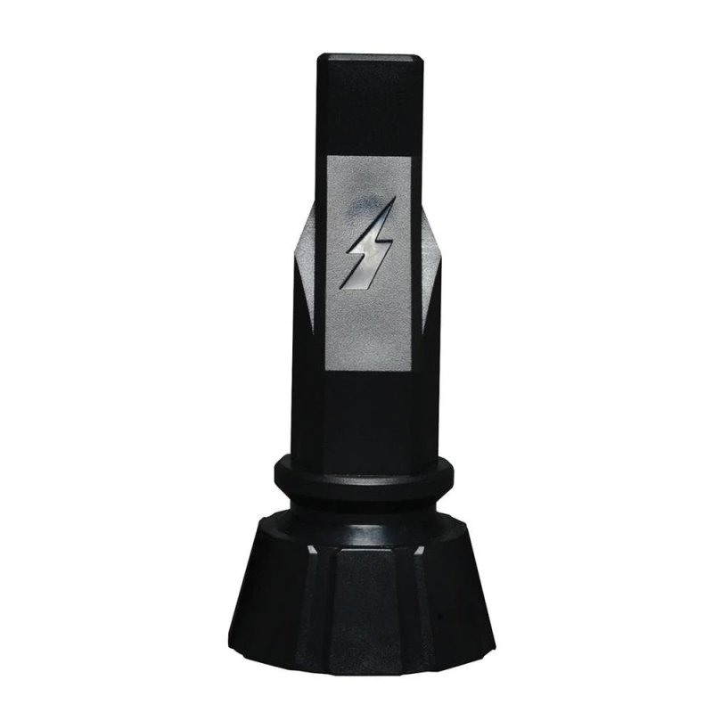 Higdon Outdoors Power Calls Static Whistle Duck Call Stealth Black 9.25In