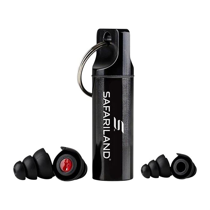 Safariland 1218591 In-Ear Impulse Hearing Protection 33 dB Black Earplugs