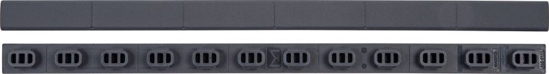 Magpul MAG602-GRY M-LOK Rail Cover Type 1 Gray, Heat-Resistant, 2-Pack