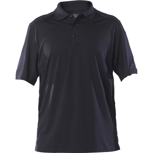 5.11 Tactical Helios S/S Polo Dark Navy M Moisture-Wicking Snag-Resist