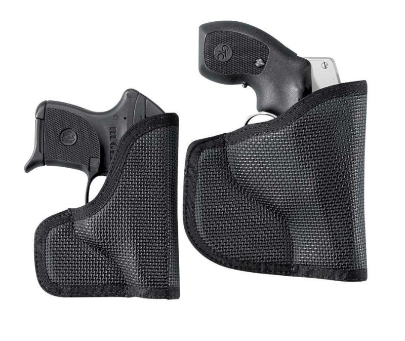 DeSantis Nemesis Pocket Holster for Ruger LCP w/Crimson Trace Black Ambi