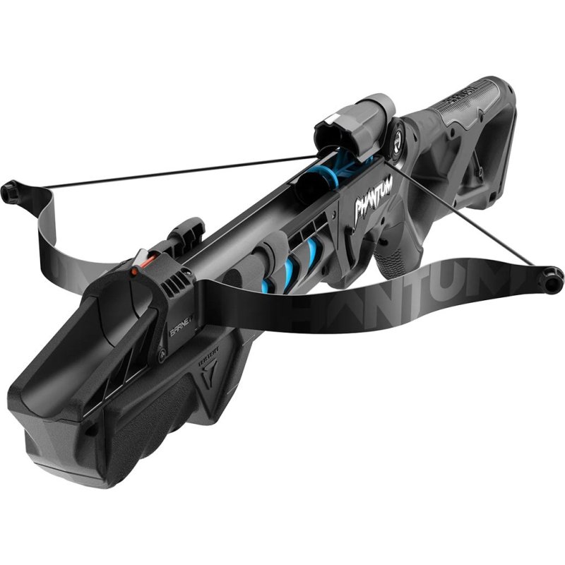 Barnett Outdoors Phantom Toy Crossbow Black/Blue Fiber Optic Sight