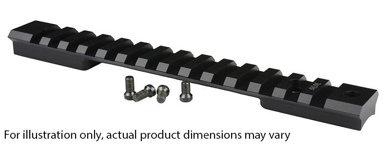 Warne 7676M Mountain Tech Winchester 70 LA 0MOA Matte Rail