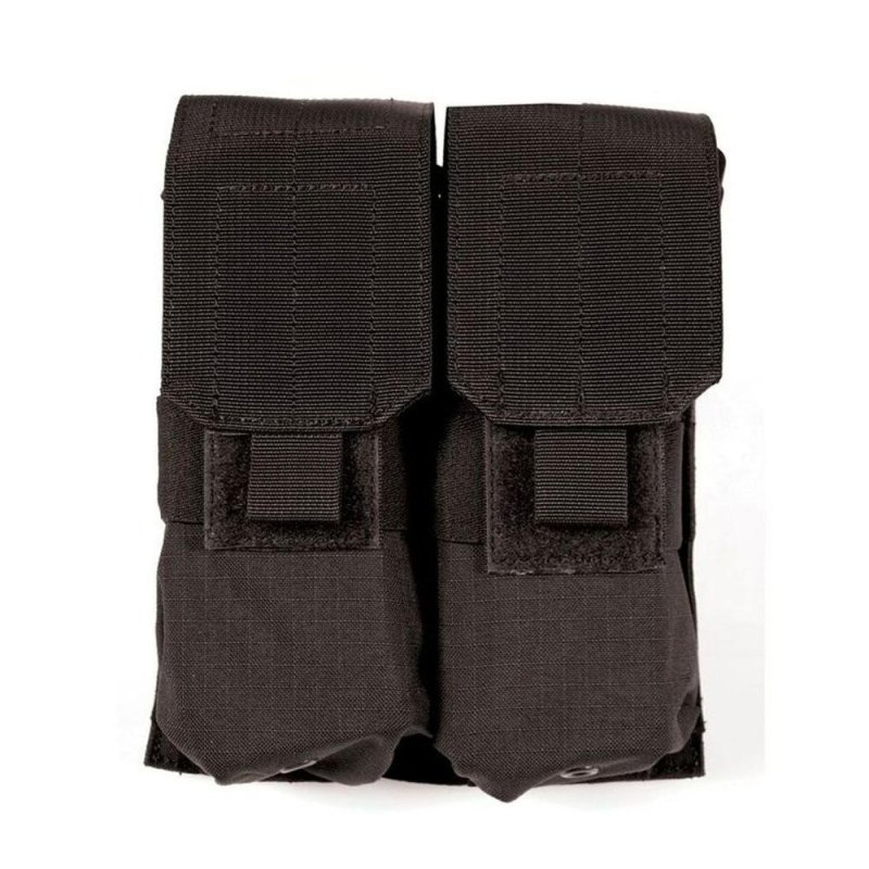 Blackhawk 37CL03BK AR-15 Double Mag Pouch, Holds 4 Mags, Black