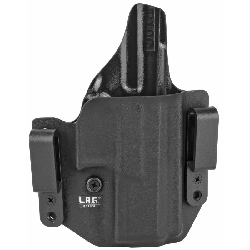 L.A.G. Tactical Defender 17014 Kydex OWB/IWB Holster Right-Hand Black