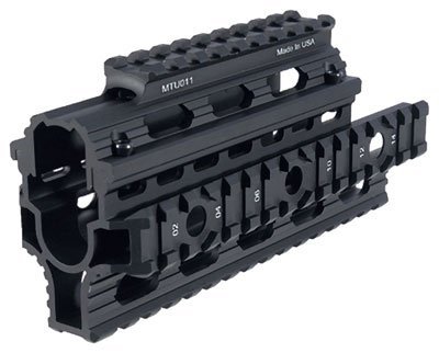 Leapers UTG MTU011 AK-47 Yugo M70 Quad Rail Handguard, CNC Aluminum