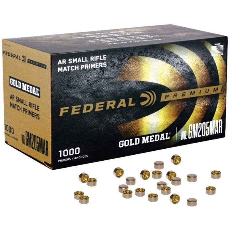 Federal Premium Ammunition Gold Medal Small AR Rifle GM205MAR