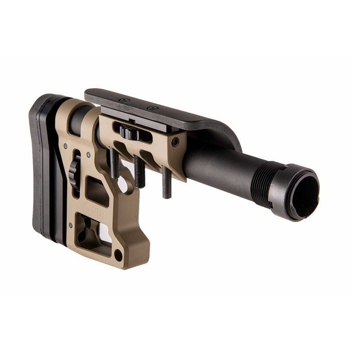 MDT 102856-FDE Skeleton Carbine Stock 9.75" FDE, Adjustable Cheek Riser