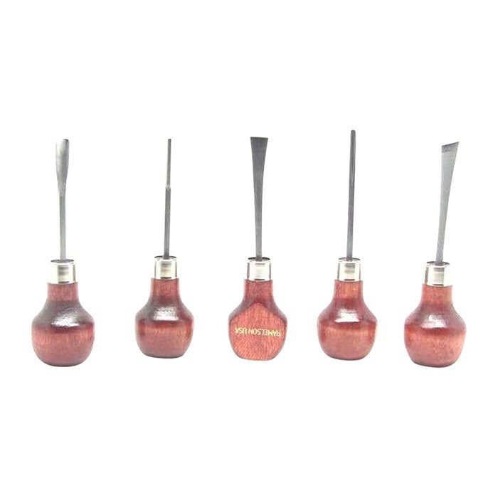 U.J. Ramelson 107 Basic Palm Woodcarving 5-Piece Set