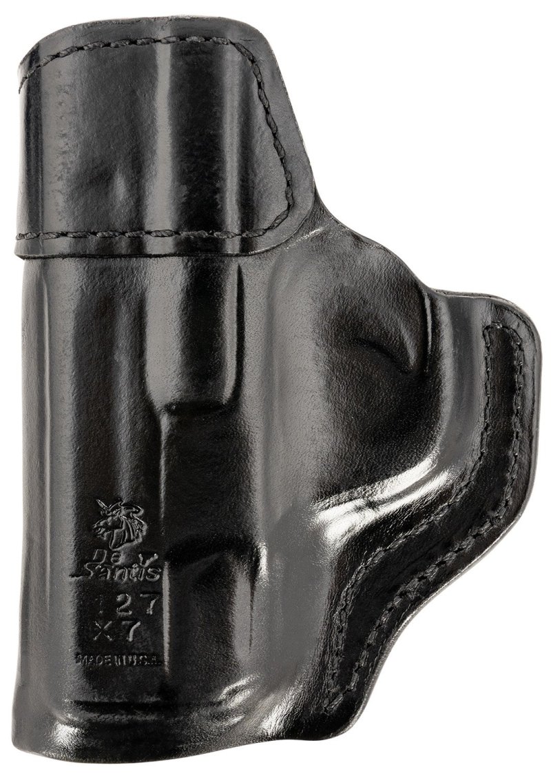 DeSantis Inside Heat IWB Holster Black Leather for S&W M&P Shield
