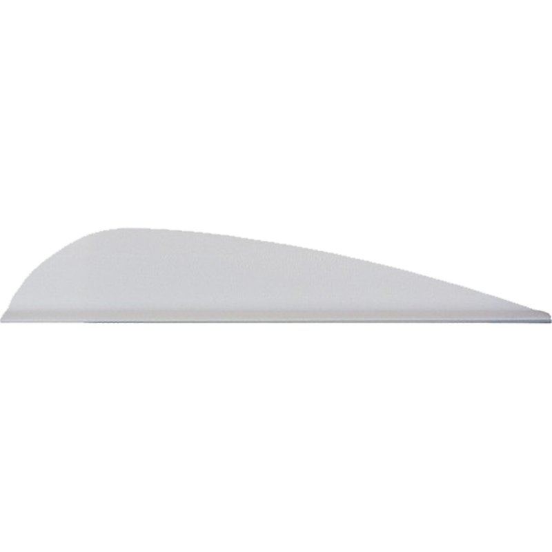AAE Trad Vanes TRAD26WH50 White 3" 50 Pack Archery Vane