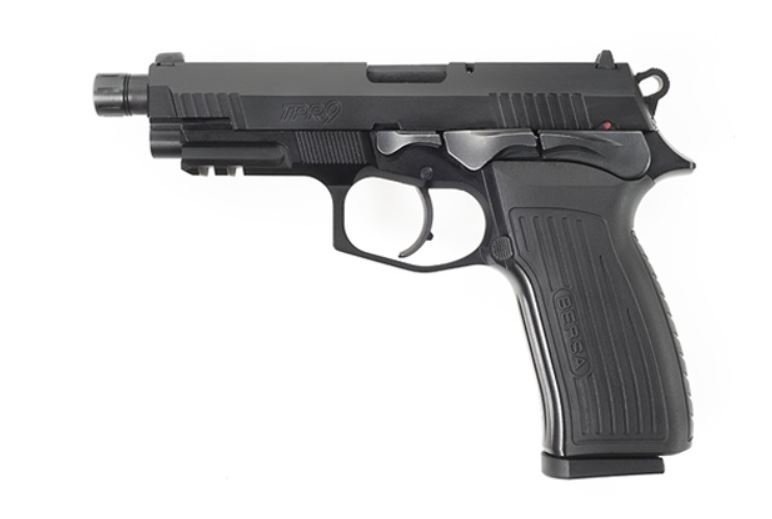 Bersa TPR9 9mm Pistol 5" Barrel Black