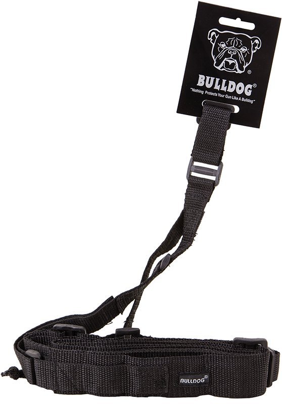 Bulldog BD825 Tactical 3-Point Sling Black Nylon Quick Detach Adjustable
