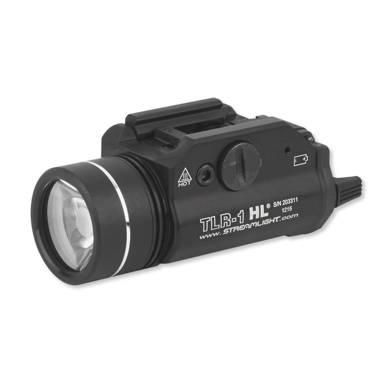 Streamlight TLR-1 HL 800 Lumen Tactical Light Black Anodized Aluminum