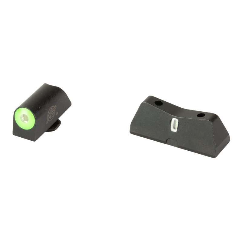 XS Sight Systems GLX201S5G DXT2 Pro Green Sights for Glock 17/19/22-37