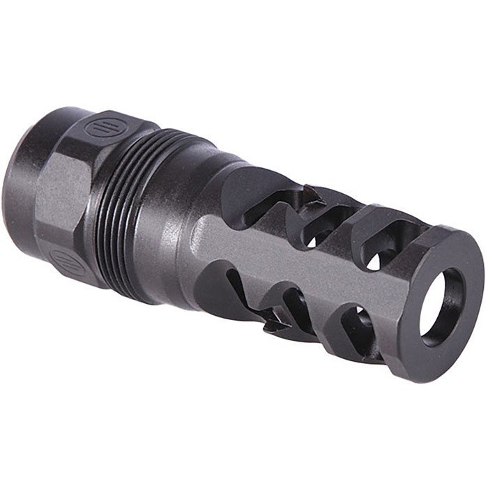 PRIMARY WEAPONS FRC TAPERED 3-PORT 308 CALIBER 5/8"-24 THREADS COMPENSATOR