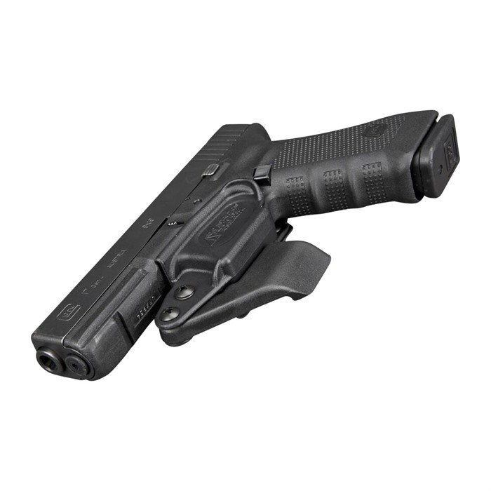 Raven Vanguard 2 VG2GLBKOHADV Holster Glock Gen 3/4 Black Overhooks