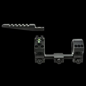 Hawkins Precision Heavy Tactical 1-Piece 34mm 20MOA 1913 Picatinny Rail Scope Mount with Top 1913 Picatinny Rail - 1.27" Height