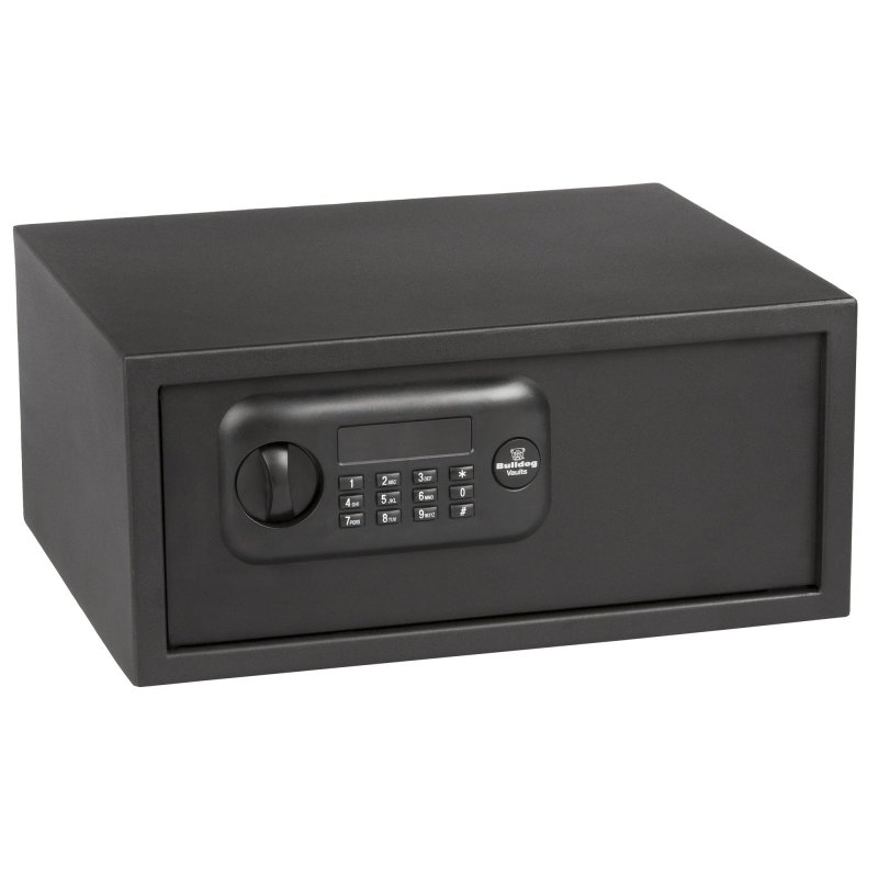 Bulldog BD1035 Digital Laptop Vault 17"x14.5"x7.7" Black Safe