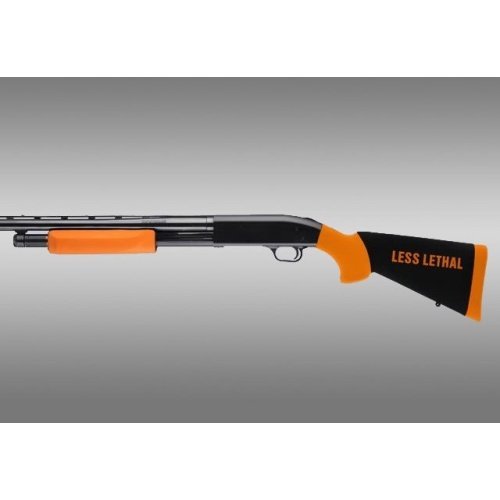 Hogue MOSSBERG 500 LESS LETHAL ORANGE OVERMOLDED S...