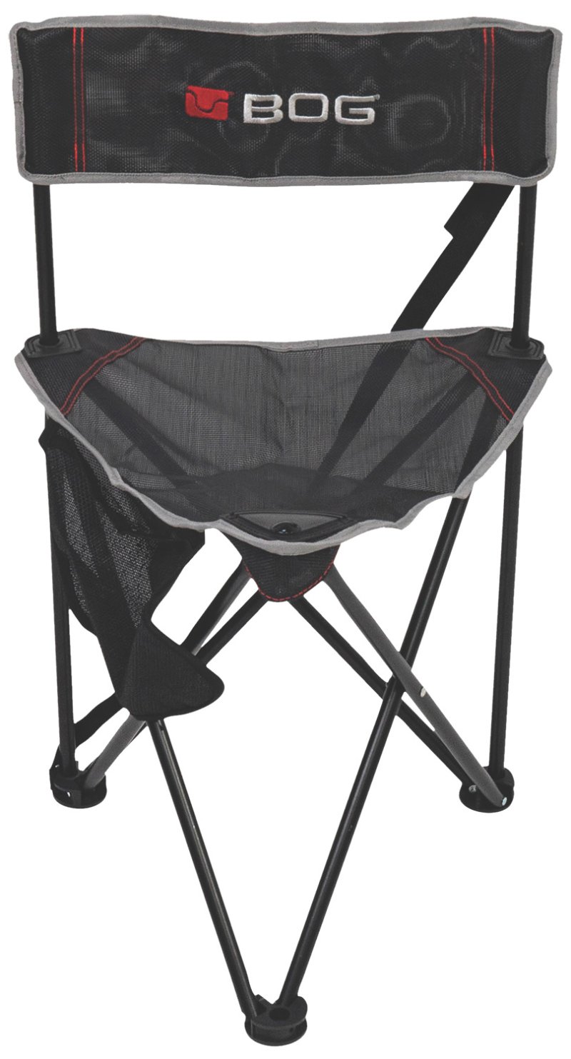 Bog-Pod 1117130 Triple Play Chair, 3-Leg, Black Steel Frame, 4.5 lbs