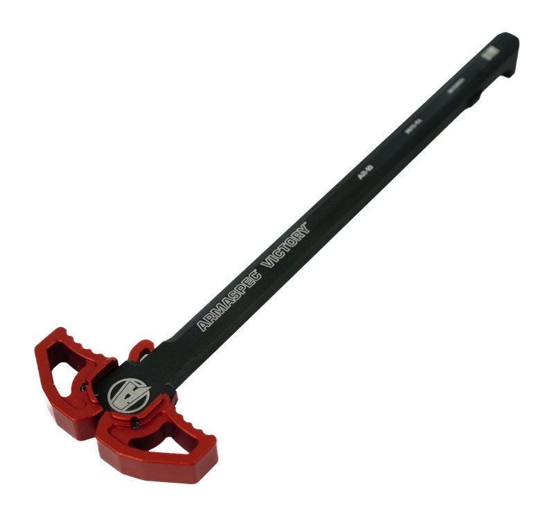 Armaspec ARM164-RED Victory Charging Handle AR10 Comp