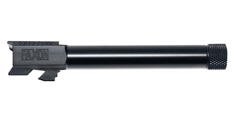 Faxon Firearms GA910N22NGQ-T Duty Series 9mm Fits G22 Gen2-4 4150 Steel
