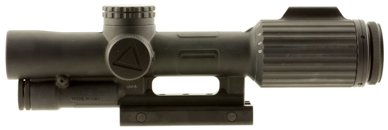 Trijicon 1600038 VCOG 1-6x24mm Riflescope Matte Black LED Green Reticle